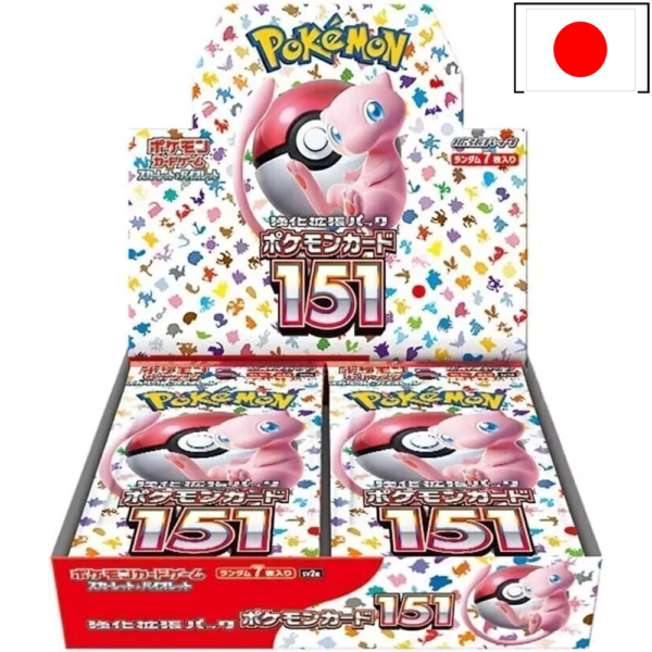 Display japonaise Pokémon 151 de 20 boosters  [JP]