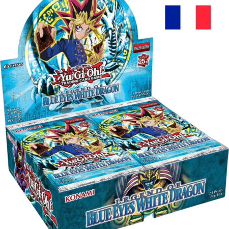 Display Légende du Dragon Blanc aux Yeux Bleus 25 ans [FR]