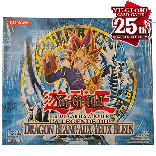 Display Légende du Dragon Blanc aux Yeux Bleus 25 ans [FR]