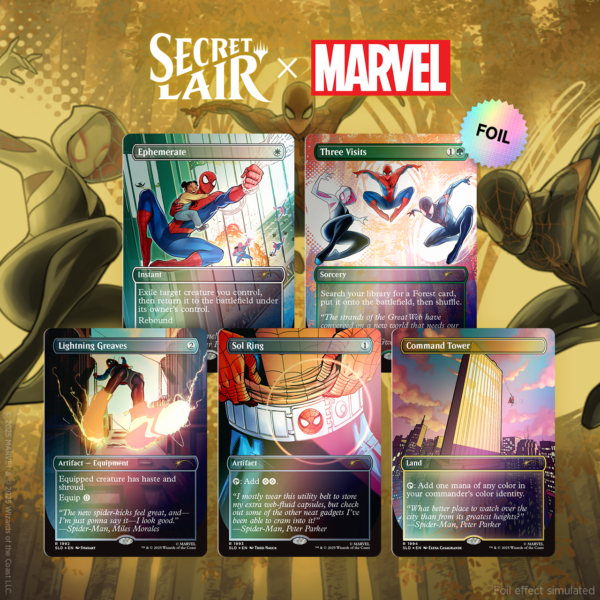 Secret Lair x Marvel's Spider-Man: Pack